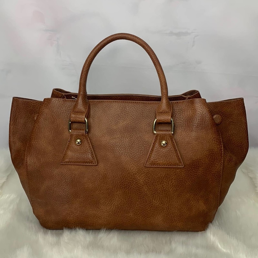 Pink Haley Vegan Leather Bag
